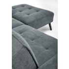Cornelius kinyitható kanapé lábtartóval – szürke