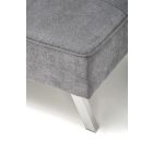 Carlito kinyitható kanapé – szürke / króm