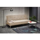 Carlito kinyitható kanapé – bézs / króm