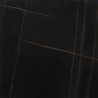 Felicia dohányzóasztal – fekete márvány / arany