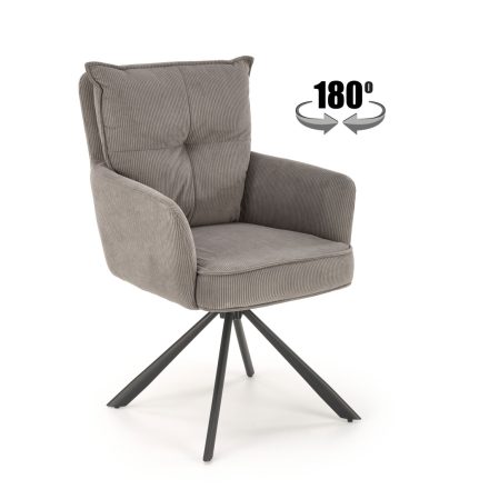 K528 forgatható szék, szín: szürke