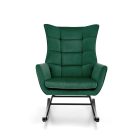 Bazalto hintafotel – sötétzöld