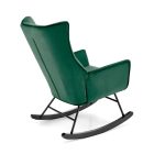 Bazalto hintafotel – sötétzöld