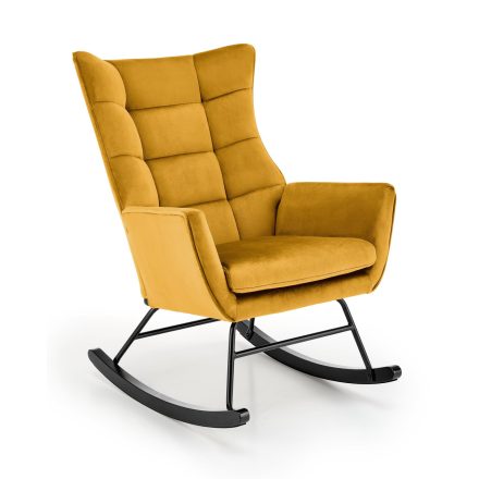 Bazalto hintafotel – mustár