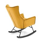 Bazalto hintafotel – mustár