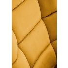 Bazalto hintafotel – mustár