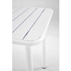 Bosco téglalap kerti asztal – fehér