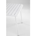 Bosco téglalap kerti asztal – fehér