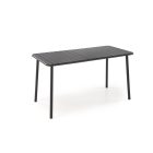 Bosco téglalap kerti asztal – fekete