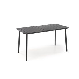 Bosco téglalap kerti asztal – fekete