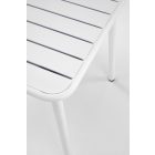 Bosco négyzetes kerti asztal – fehér