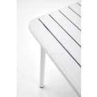 Bosco négyzetes kerti asztal – fehér