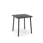 Bosco négyzetes kerti asztal – fekete