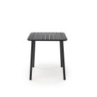 Bosco négyzetes kerti asztal – fekete