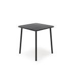 Bosco négyzetes kerti asztal – fekete