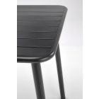 Bosco négyzetes kerti asztal – fekete