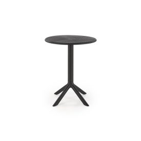 Calvo kerek kerti asztal – fekete