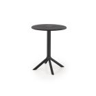 Calvo kerek kerti asztal – fekete