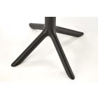 Calvo kerek kerti asztal – fekete