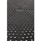 Calvo kerek kerti asztal – fekete