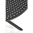 Calvo kerek kerti asztal – fekete