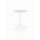 Calvo kerek kerti asztal – fehér