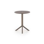 Calvo kerek kerti asztal – khaki