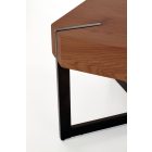 Lavida dohányzóasztal – dió / fekete