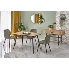 Berto étkezőasztal – natúr / fekete