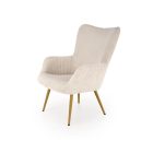 Amaro pihenőfotel – krém