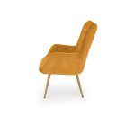 Amaro pihenőfotel – mustár