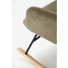 Belmiro hintafotel – olíva