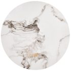 Gilda dohányzóasztal (3 db-os szett) – fehér márvány / fekete