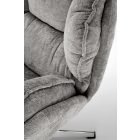 Guido forgófotel – szürke / króm