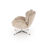 Guido forgófotel – bézs / króm