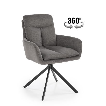 K536 forgatható szék, szín: szürke