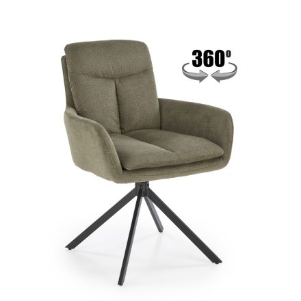 K536 forgatható szék, szín: oliva