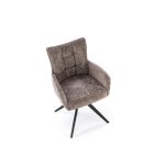 K540 forgatható táskarugós szék – szürke