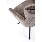 K540 forgatható táskarugós szék – szürke