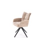 K540 forgatható táskarugós szék – bézs