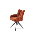 K540 forgatható táskarugós szék – fahéj