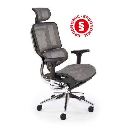 ETHAN forgószék, szinkron mechanika, szín: szürke