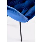 K519 forgatható szék – sötétkék