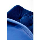 K519 forgatható szék – sötétkék