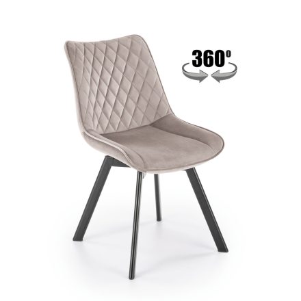 K520 forgatható szék, szín: bézs