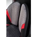 Jensen forgószék – fekete / szürke / piros