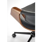 Bilbo forgószék – dió / fekete