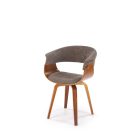 K545 szék – szürke / dió