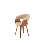K545 szék – bézs / dió