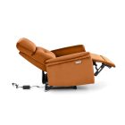 Semir elektromosan dönthető pihenőfotel – fahéj